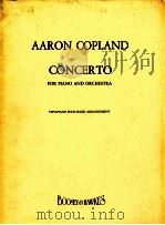 Concerto for Piano and Orchestra（1929 PDF版）