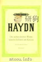 HAYDN HARMONIE-MESSE NR.1371     PDF电子版封面    HAYDN 