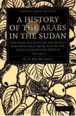 A HISTORY OF THE ARABS IN THE SUDAN  VOLUME 2（1922 PDF版）