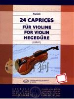 24 Caprices for Violine Z.2453（1959 PDF版）