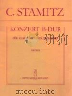 Konzert B-Dur fur Klarinette und Orchester Partitur（1980 PDF版）