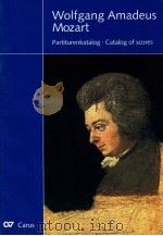 partiturebkatalog·catalog of scores     PDF电子版封面    Wolfgang Amadeus Mozart 
