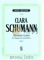 S?mtliche Lieder für Singstimmen und Klavier Band Ⅰ op.12 op13 op.23 EB8558（1990 PDF版）