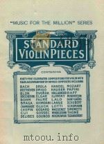 STAND ARD VIOLIN PIECES     PDF电子版封面    CELEBRATED COMPOSERS 