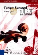 Tango Sensuel violin & piano advanced（1996 PDF版）