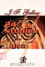 24 Studies for horn     PDF电子版封面    J.F.Gallay 