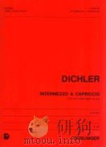 Intermezzo & Capriccio fur Die Linke Hand Allein Klavier 01 597   1980  PDF电子版封面    Josef Dichler 