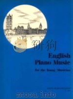 Piano Music for the Young Musican English piano music for the yong musician Z.7416（ PDF版）