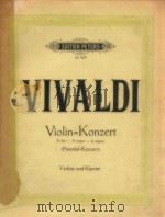 VIOTTI VIOLIN=KONZERT A-dur-A major-la majeur   1935  PDF电子版封面    Vivaldi 