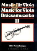 Musik für Viola von Weber Bis Brahms Ⅱ   1986  PDF电子版封面    Szeredi S.Gusztáv 