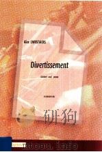 Divertissement clarinet and piano D 2008 6045 092（ PDF版）