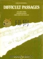 990 difficult passages from the symphonic repertoire for oboe and cor anglais volume 3   1953  PDF电子版封面  0060022944   
