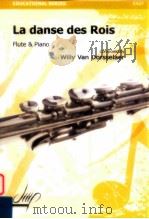 La Danse des Rois flute & piano easy   1995  PDF电子版封面     