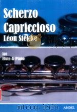 Scherzo Capriccioso for flute & piano     PDF电子版封面    Leon Stekke 