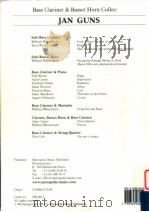 Zebus Bass Clarinet & Piano（1997 PDF版）