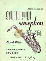Etudy Pro Saxophone op.3     PDF电子版封面    Frank Zitek 