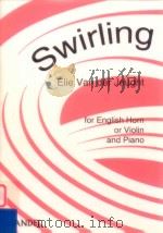 Swirling for English Horn or Violin and Piano（ PDF版）