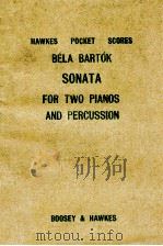 Sonata for two pianos and percussion（ PDF版）