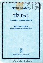 Tiz Dal Enekhangra Zongorakiserettel   1961  PDF电子版封面    Schumann 