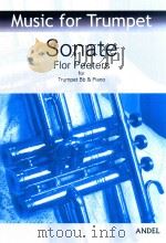 Sonate for Trumpet Bb & Piano     PDF电子版封面    Flor Peeters 
