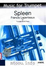 Spleen for Trumpet Bb & Piano   3  PDF电子版封面     