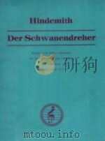 Der Schwanendreher Konzert nach alten Volksliedern fur Brats 2517   1936  PDF电子版封面    Hindemith 