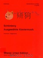Ausgewahlte Klaviermusik second edition   1995  PDF电子版封面  0500571650  Arnold Schonberg 