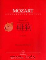 Konzert in C für Klavier und Orchester Nr.13 KV 415(387b)（1990 PDF版）