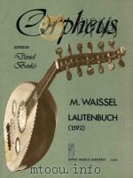 Waissel Lautenbuch(1592) Z.8752     PDF电子版封面    Waissel 