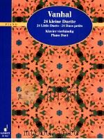 24 Kleine Duette 24 Little Duets·24 Duos petits   1999  PDF电子版封面     
