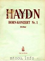 HORN-KONZERT Nr.1 Horn und Klavier   1898  PDF电子版封面    HAYDN 