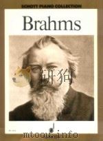 Johannes Brahms Ausgewahlte Werke Piano ED 1433   1928  PDF电子版封面  0001033190   