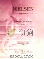Violin Concerto Op.33     PDF电子版封面    Carl Nielsen 