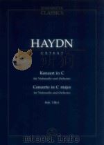 Concerto in C major for Violoncello and Orchestra Hob.VIIb:1（1988 PDF版）