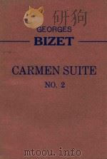 Carmen Suite No.2     PDF电子版封面    Georges Bizet 
