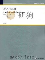 Lieder und Gesange fur eine Singstimme und Klavier ED 834 UE 3954b     PDF电子版封面    Gustav Mahler 