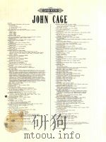 SECOND CONSTRUCTION for percussion orchestra(four plays)   1978  PDF电子版封面    John Cage 