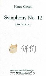 Symphony No. 12   1960  PDF电子版封面    Cowell Henry. 