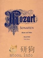 Sonaten Klavier und Violine(Schnabel-Flesch) Violin-Stimmen   1912  PDF电子版封面    MOZART 