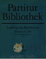 Romanze G-dur fur Violine und Orchester op.40     PDF电子版封面    Ludwig van Beethoven 