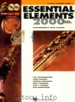 Essential Elements 2000  a comprenhensive Band method  Eb alto clarinet book 1   1999  PDF电子版封面     