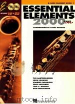 Essential Elements 2000  a comprenhensive Band method Bb Bass clarinet book 1   1999  PDF电子版封面     