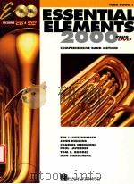 Essential Elements 2000  a comprenhensive Band method Tuba Book 1   1999  PDF电子版封面     