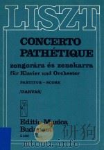 Concerto Pathetique   1962  PDF电子版封面    Liszt Ferenc 