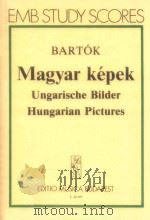 Magyar Kepek Z.40 055   1953  PDF电子版封面    Bartok Bela 