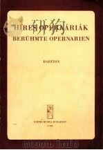 BERUHMTE OPERNARIEN Z.2429   1960  PDF电子版封面     