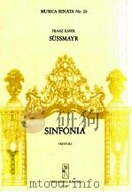 Süssmayr Sinfonia(   1982  PDF电子版封面    Süssmayr 