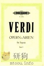 OPERN-ARIEN FUR SOPRAN Band Ⅰnr.4246a     PDF电子版封面  0014021887  G.VERDI 