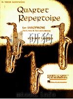 quartet repertoire for saxophone（ PDF版）