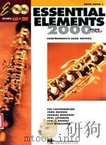 Essential Elements 2000  a comprenhensive Band method oboe Book 1   1999  PDF电子版封面     